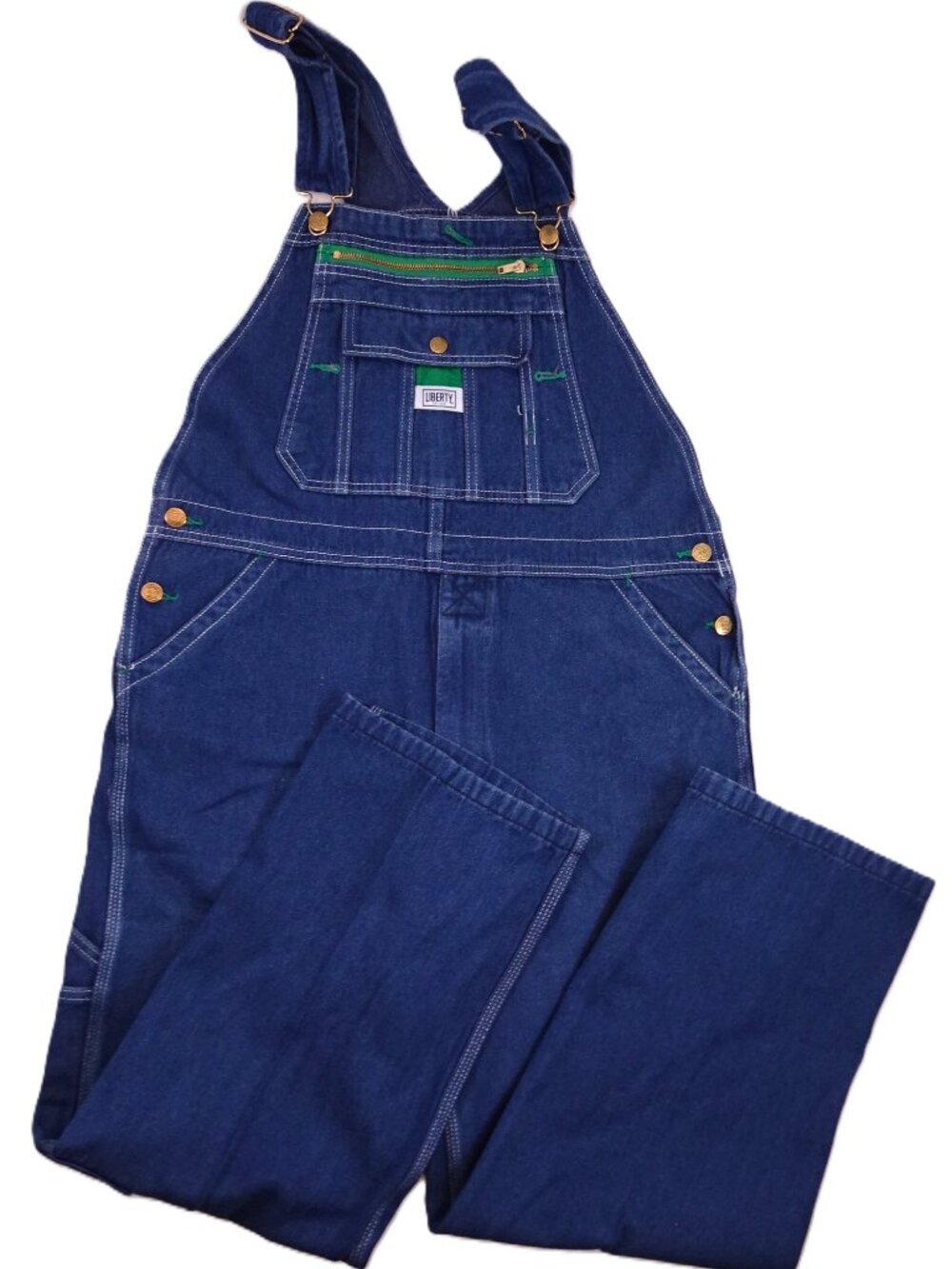 Liberty Bib Overalls 36x30 *Actual 38x28* Workwear Cargo Farm Work Clothes Denim